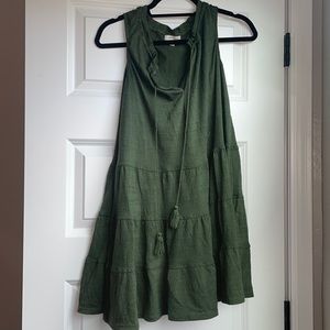 Army green dress